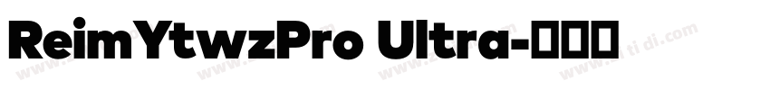 ReimYtwzPro Ultra字体转换